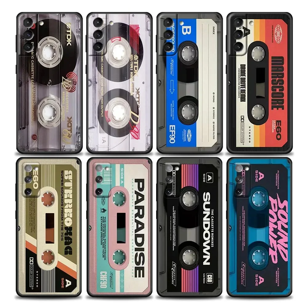Vintage Magnetic Radio Tape Cassette Design Phone Case Cover