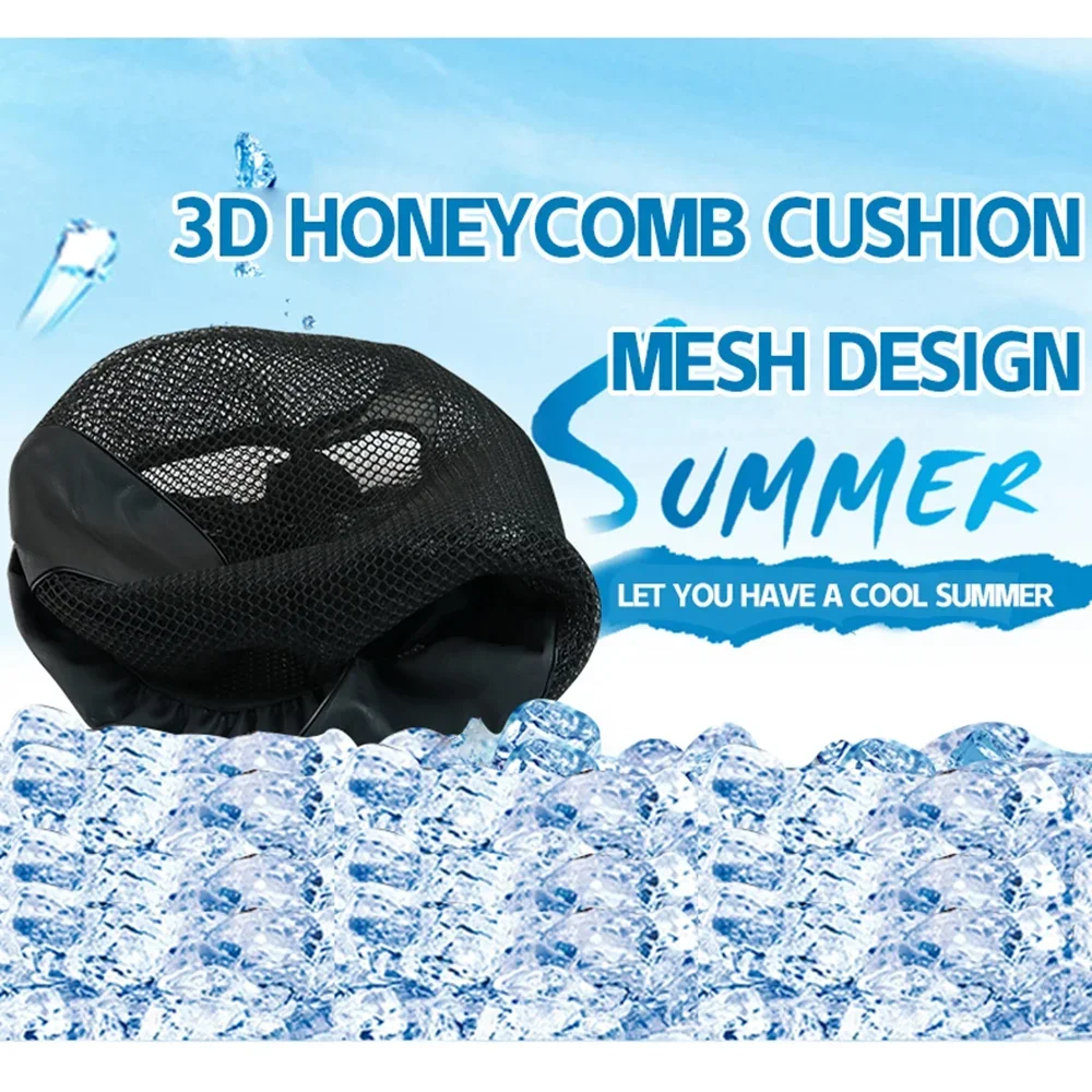 Motorcycle Accessories Seat Cushion Cover Thermal Protection Guard Mesh For SYM Joymax 125 i 125i Joymax125 i Joymax125i Sport