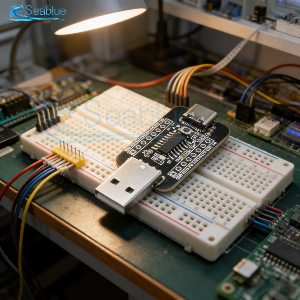 CH552G Development Board With DMA USB2.0 Full Speed Dual UART SPI ADC ...