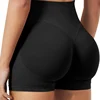 4.5'' Impact Shorts Seamless Low Ribbed Waistband Gym Shorts Scrunch Bum Yoga Shorts Booty High Stretch Running Bike Shorts 5