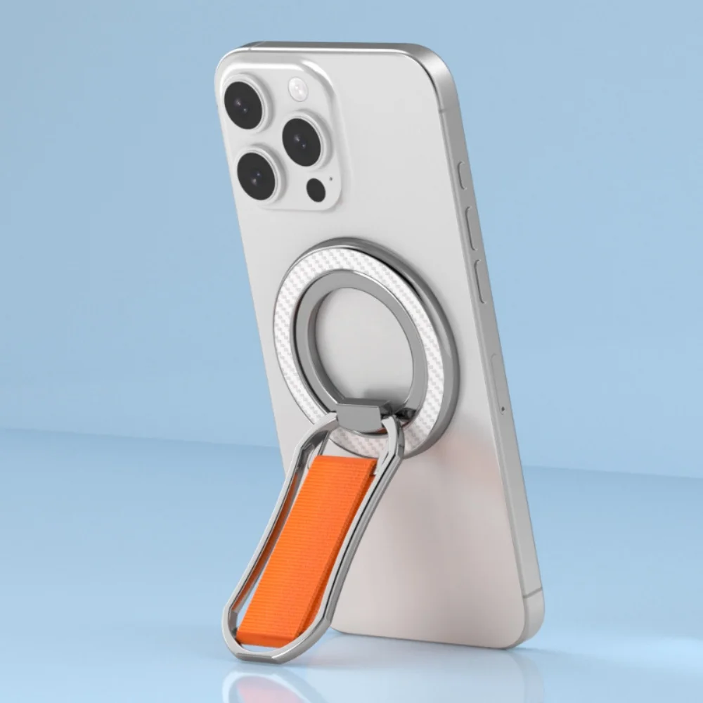 Magnetic Rotatable 4-in-1 Phone Grip and Holder with Shockproof Cover