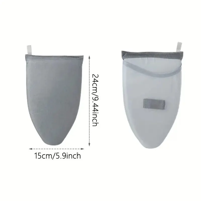 1Pc Fabric Handheld Ironing Board Ironing Board Small Home Gloves Anti Household Insulated Handheld Tray Handheld Ironing Board