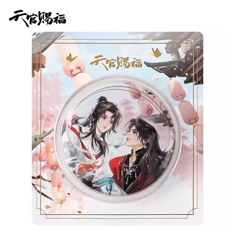 

New Manhwa Heaven Official's Blessing Metal Badge Xie Lian,Hua Cheng Cartoon Characters Large Tinplate Badges Cosplay Gift