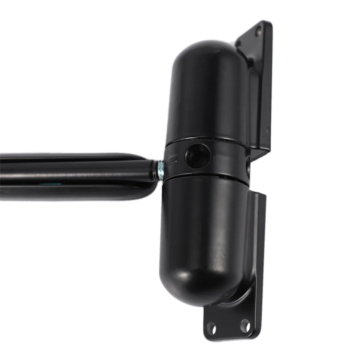 1 Set 20-70Kgs Black Adjustable Surface Mounted Spring Door Closer Automatic Door Closer Fire Rated Indo