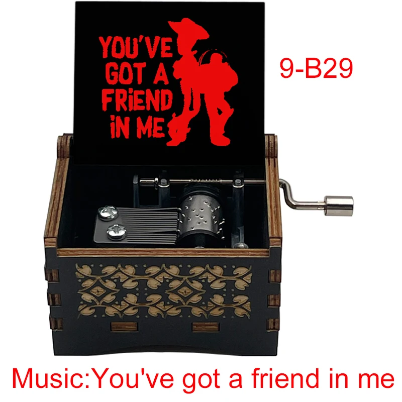 You've Got A Friend In Me anime Music Box Holiday Gifts for kids toy Children Bedroom Decorative Ornaments 5