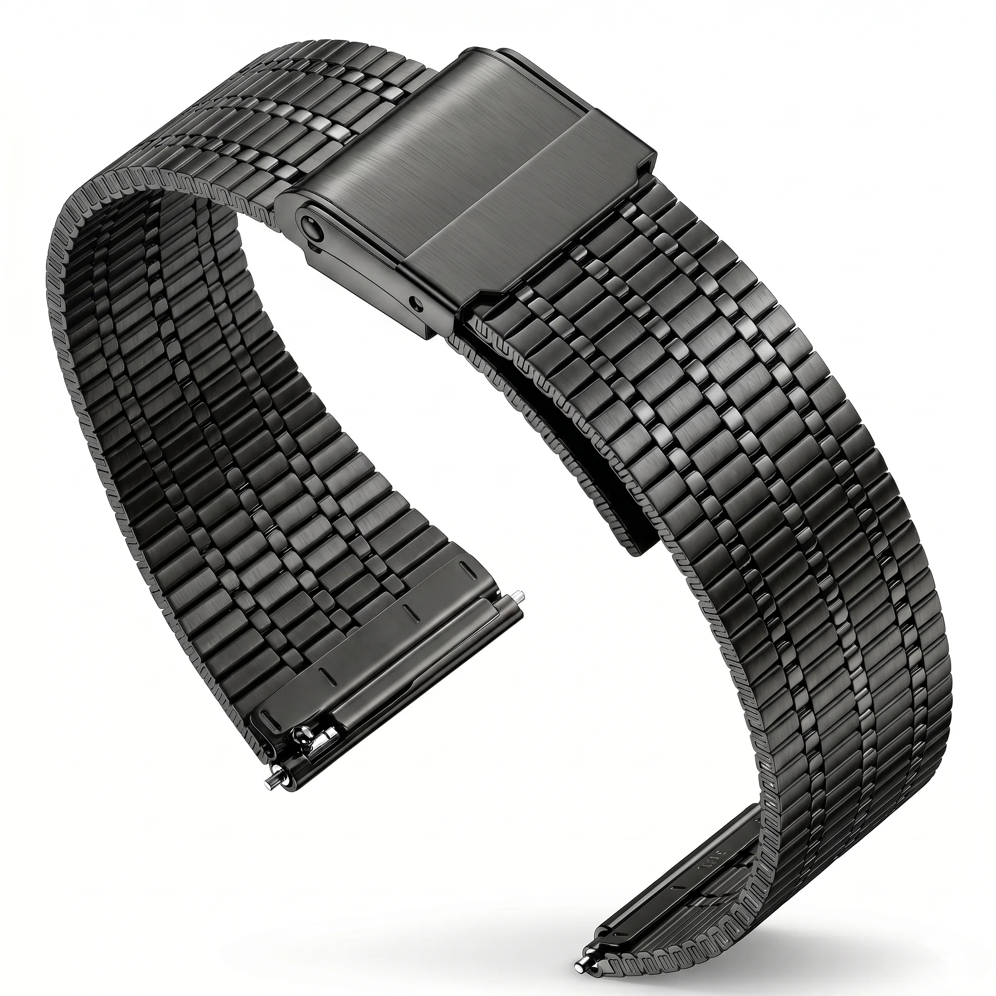 Elegant Stainless Steel Watch Strap - Breathable Quick Release Bracelet