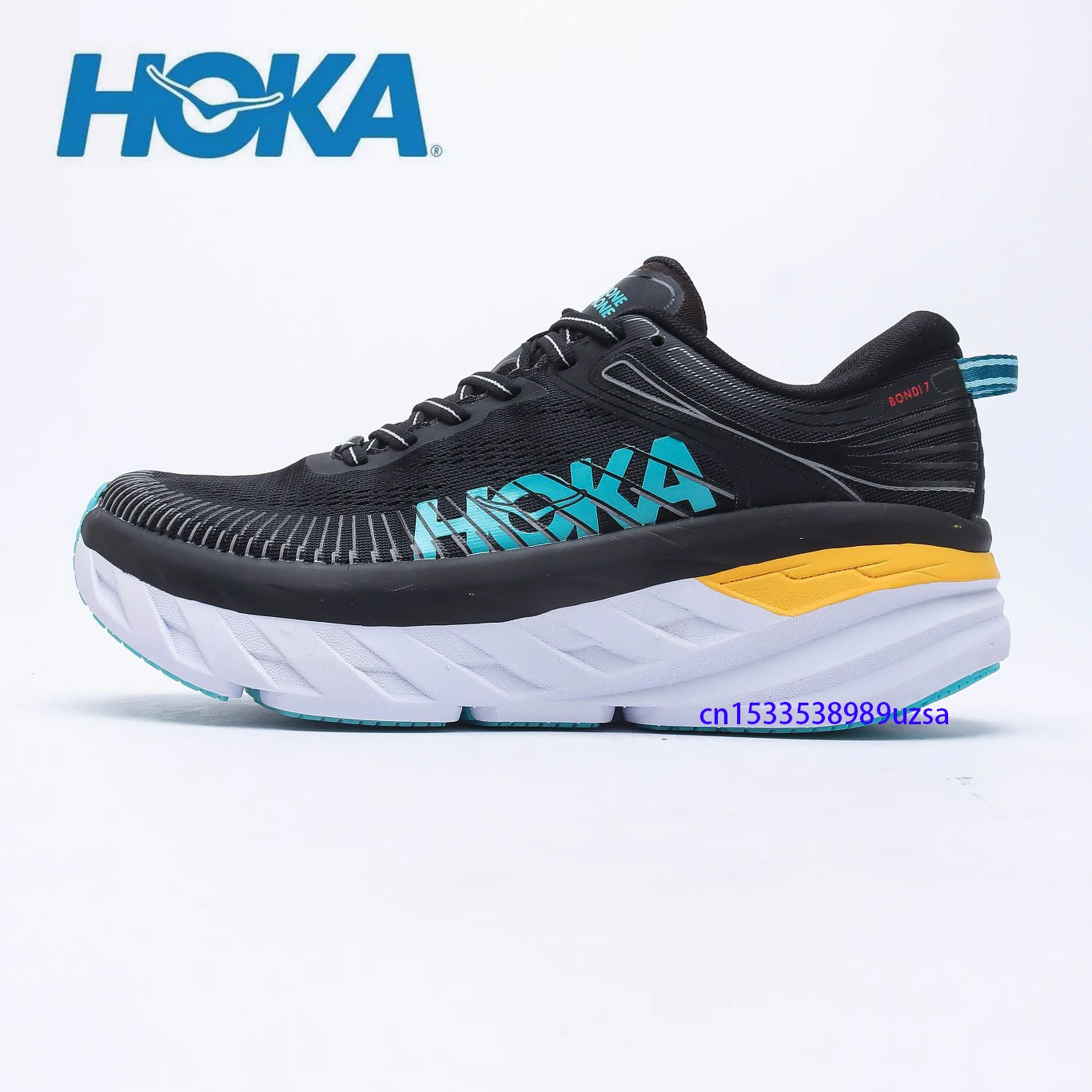 Cushioning Runner Shoes Hoka Bondi 7 Men Shoes Hoka Men's Sneakers