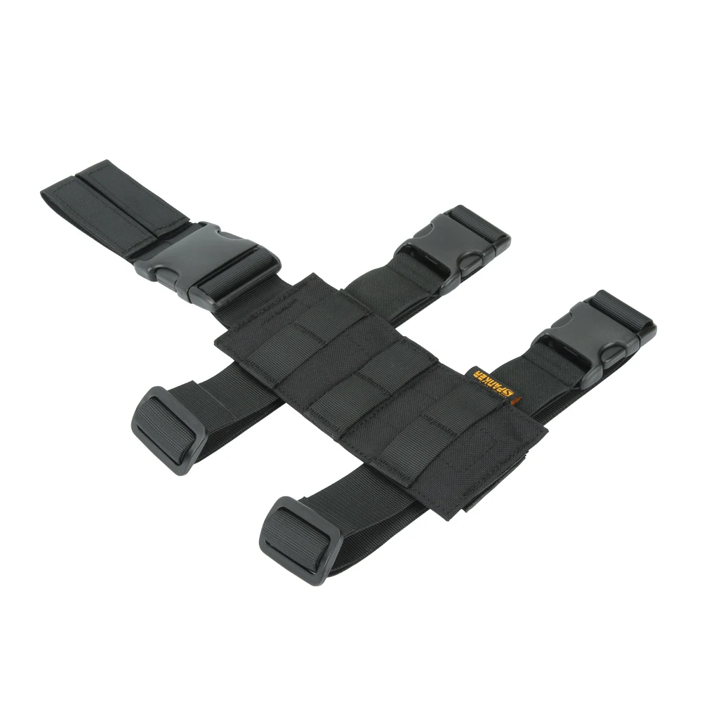 Enhanced Tactical Drop Leg Thigh Holster with Adjustable Straps for Hunting and Paintball Activities