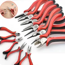 

Jewelry Pliers Tool & Equipment Red handle for Crafting Making Tool Beadwork Repair Beading Making Needlework DIY