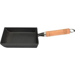 Durable Cast Iron Tamagoyaki Pan for Perfect Omelets and Pancakes (1 pcs)