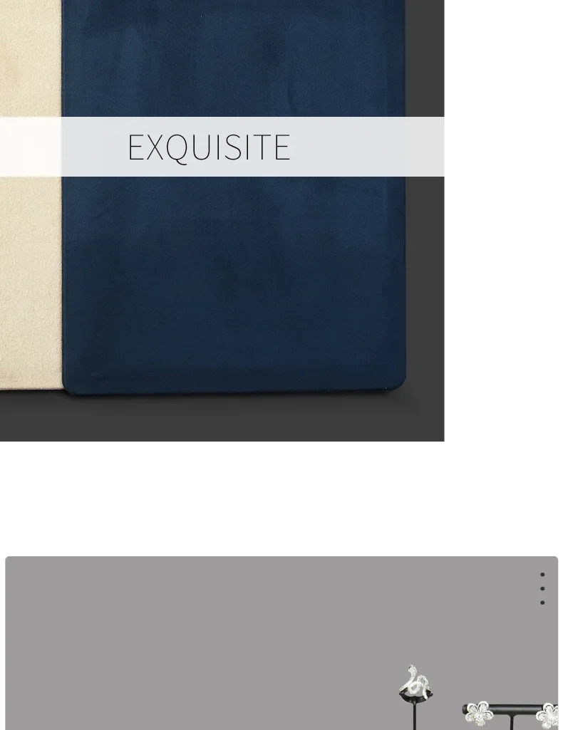 Cashmere Leather Jewelry Display Tray – Rounded Corner Organizer for Glasses, Watches, ... - SKU JDT02211 - UGI Packaging