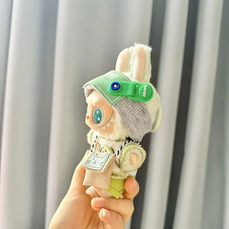 LABUBU 巾着 グリーン Pesto Fish Bag Popmart_The_Monsters_Labubu_Wa