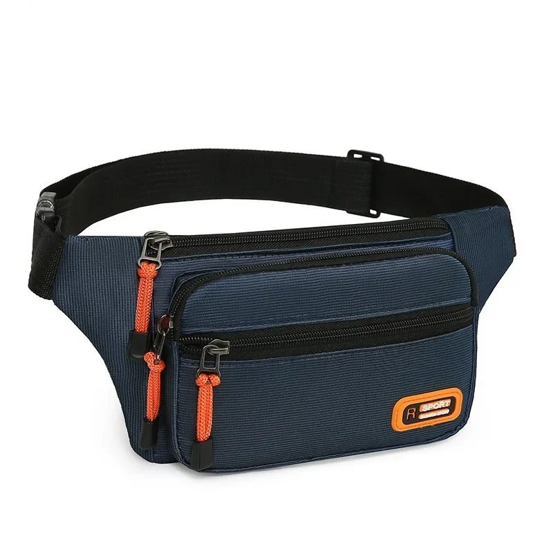 Waterproof Men Waist Bag Fanny Pack Fashion Running Chest Bag Unisex Sling Crossbody Bag Casual Hip Belt Bags Men Waist Packs - Image 4