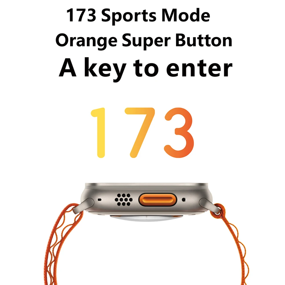 H11 Ʈ Ʈ ġ 49mm GPS NFC Smartwatch ƼŸ ձ 173   ƮϽ ð IOS Ʈ 