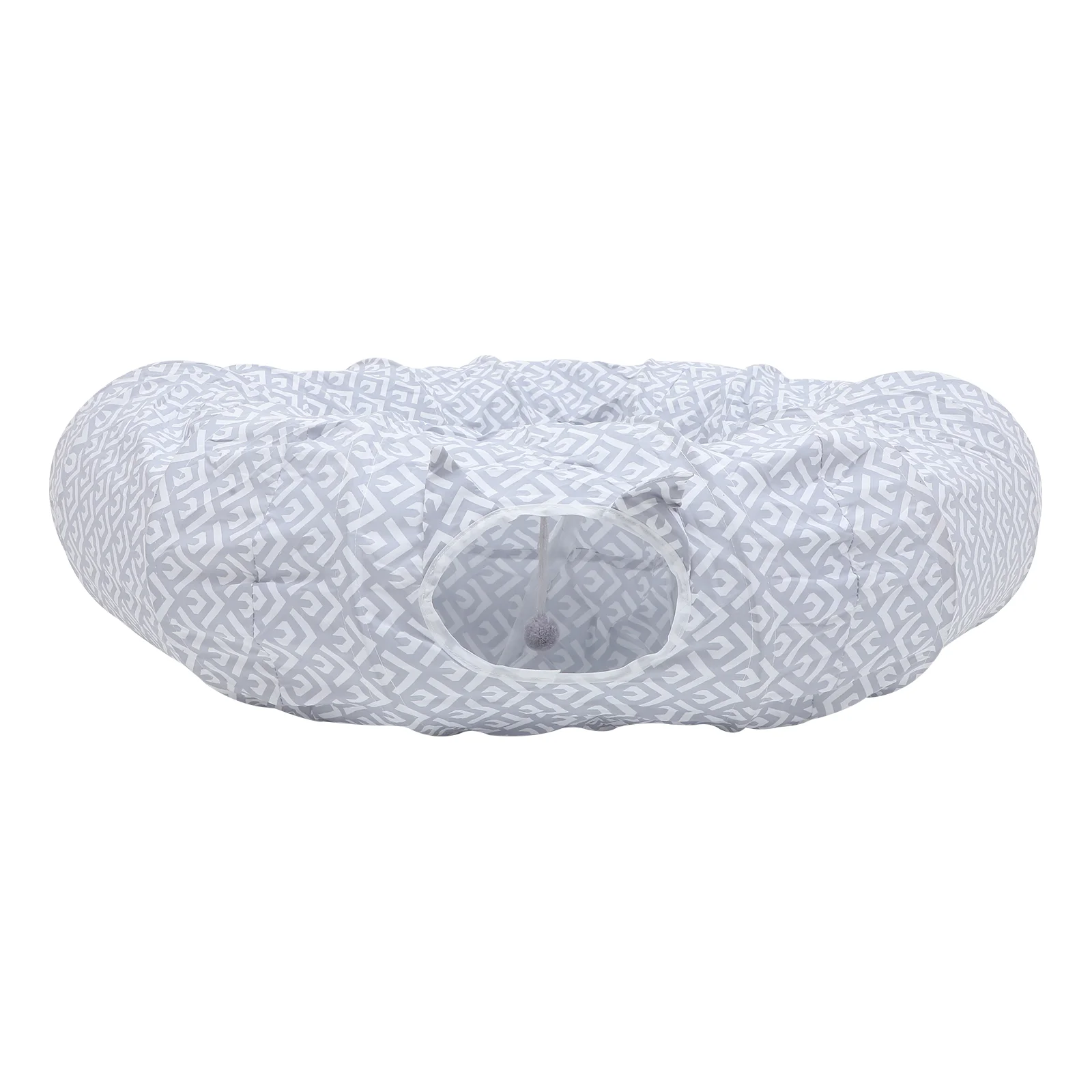 

Floor Tunnel Bed Interesting Cat Toy Plaything Foldable Cats House Kitten Stuffed Plush