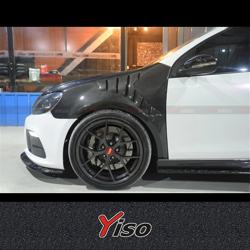 FOR VW GOLF 6 GTI R20 R Volkswagen GOLF 6 GTI R20 R Modified Carbon fiber YISO Front fender