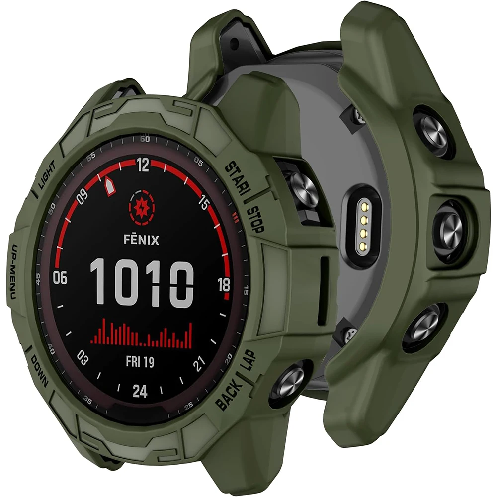 Watch Case Silicone Case For Garmin Epix Pro (Gen 2) 51mm 47mm Protective Cover TPU Soft Watch Shell For Fenix 7 7X Pro Accessories