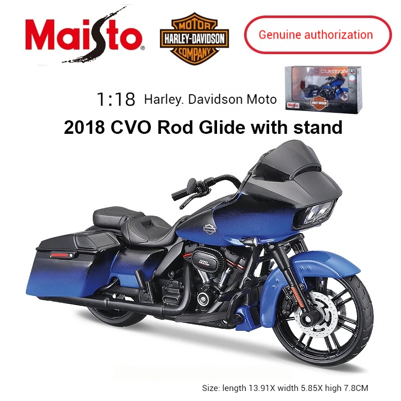 Maisto 1:18 Harley 2018 Cvo Breakthrough Die Casting Simulation Die Casting Alloy Surprise Motorcycle Collection Model Toy Gift 4