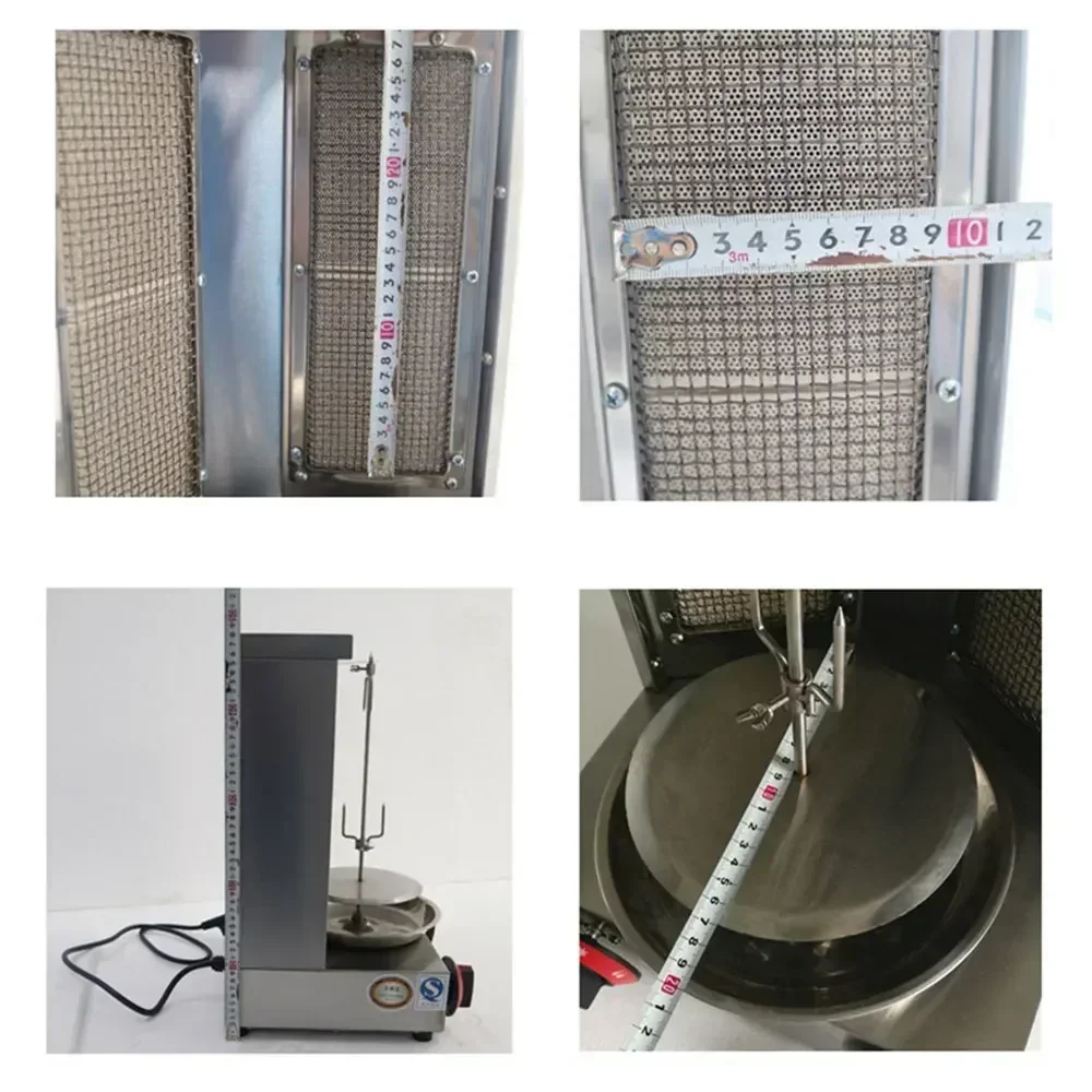 Commercial Gas Barbecue Grill Skewers Automatic Meat Rotating Machine Chicken Barbecue Machine Turkish. 4