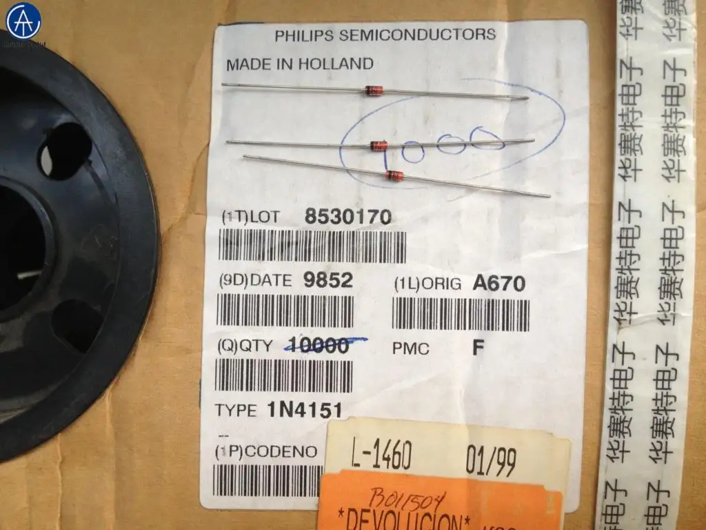 

30pcs 100% orginal new 1N4151 IN4151 DO-35 1N4151PH