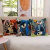 Decorative Pillowcases with Picasso Abstract Paintings, Embroidered Cushions Covers 3