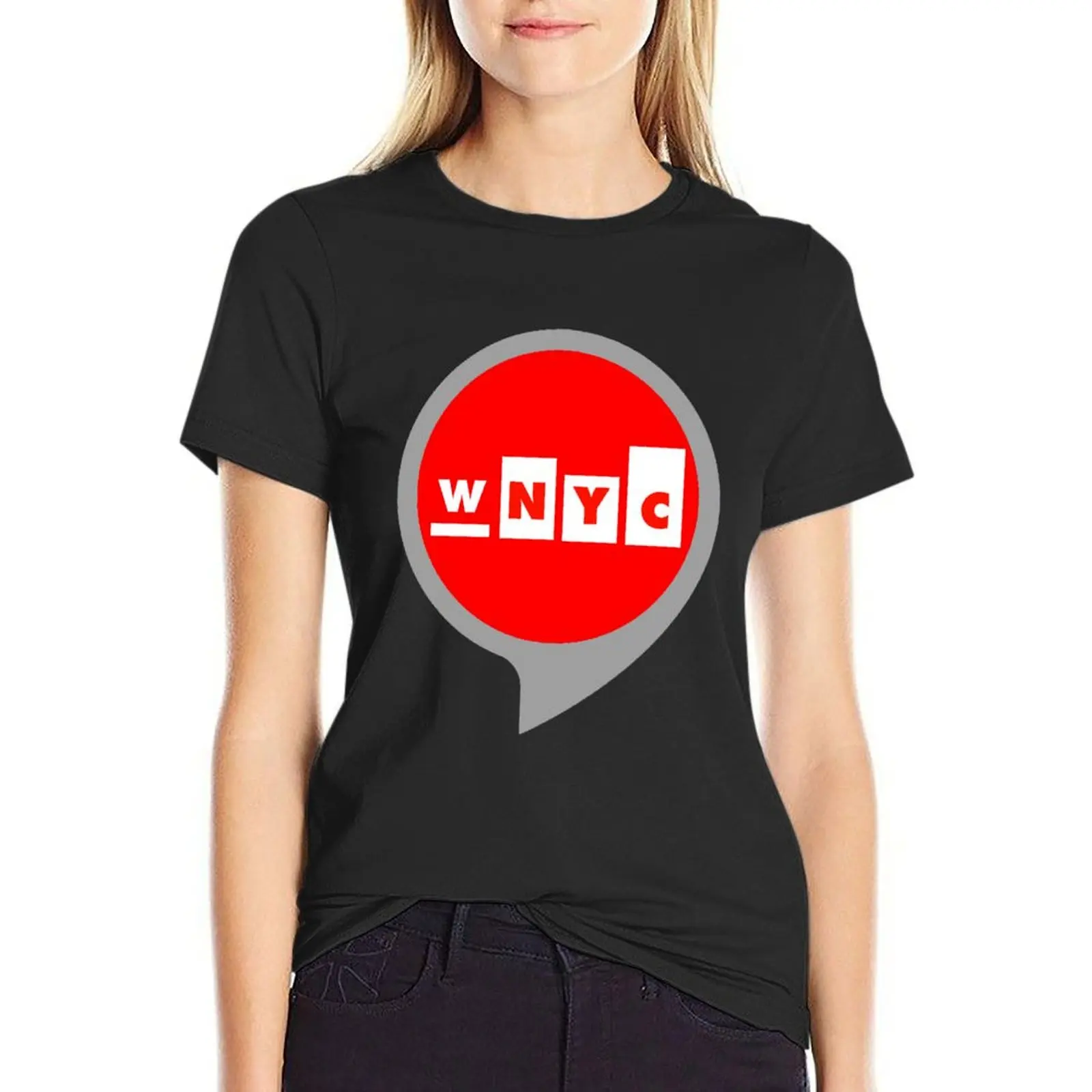 

Wnyc T-Shirt shirts graphic tees summer top hippie clothes cute tops Women t-shirts
