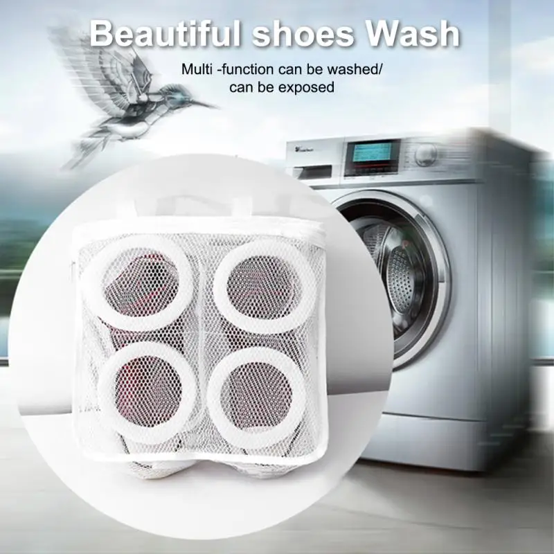 

Сумка для стиральной машины, обуви, дорожный портативный сетчатый мешок для стирки, защита от деформации, проветривание обуви