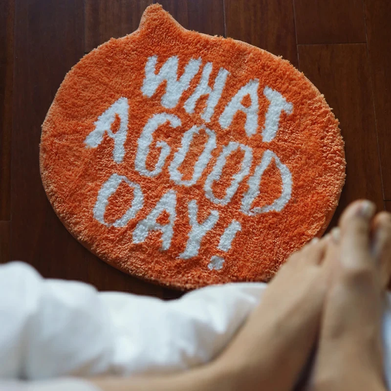 Flocking Floor Rug Pets Rug Living Room Nordic Bathroom Soft Fluffy Bedside Carpets Entryway Floor floor mat shaggy rugs