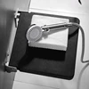 Bathroom Wall-mounted Shower Seats Non-slip Bath Chair Light Luxury Foldable Soft Stool Black Shower Seat Home Porch Shoe Stool 1
