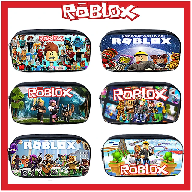 Roblox-Mochila de ombro para estudante masculino e feminino, bolsa de  viagem, tendência dos desenhos animados, aniversário e presente de  Halloween, novo, 3 peças - AliExpress