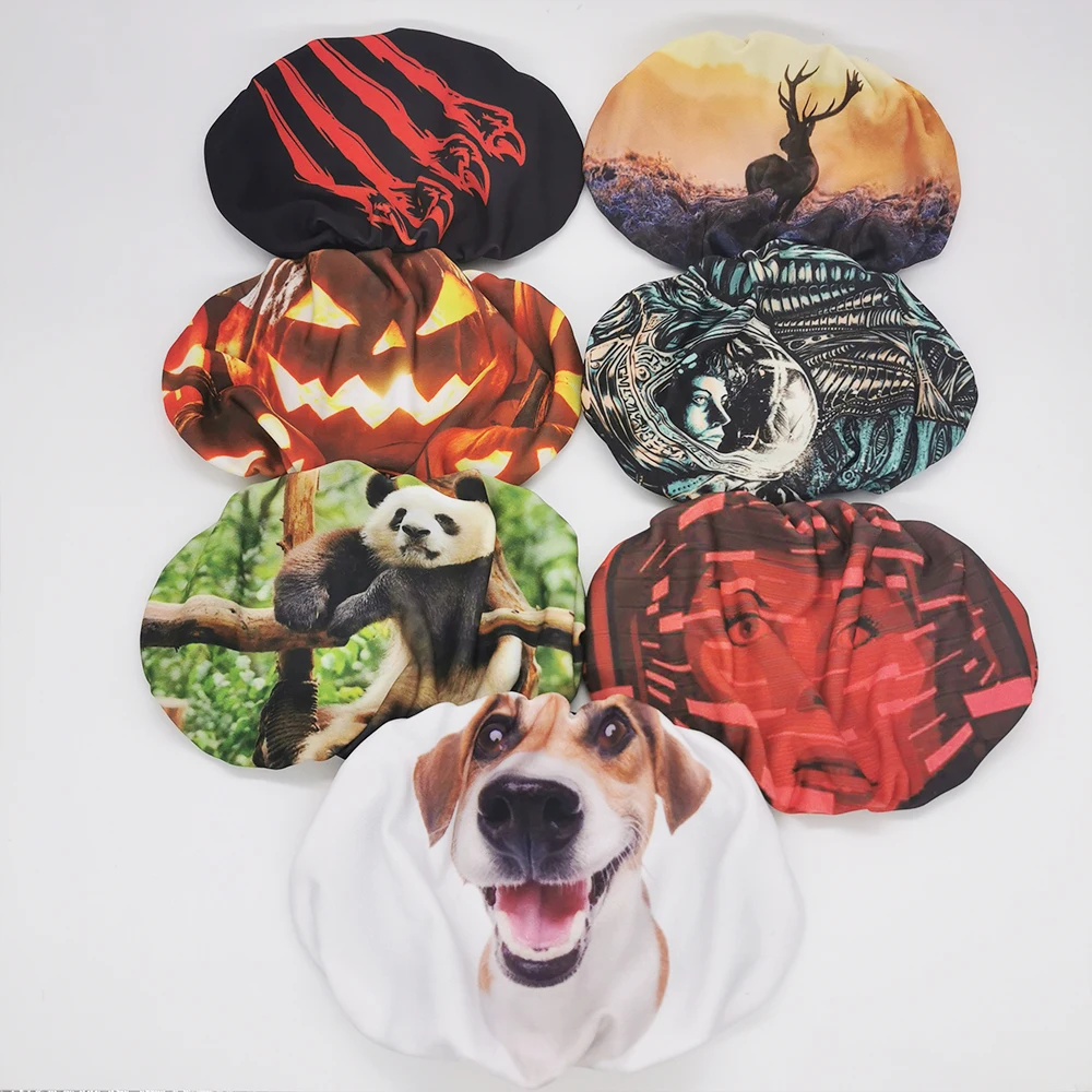 Customized Design Microfiber Ski Goggle Lens Cover Full Color Printing Stretchy Skiing Goggle Cover 4