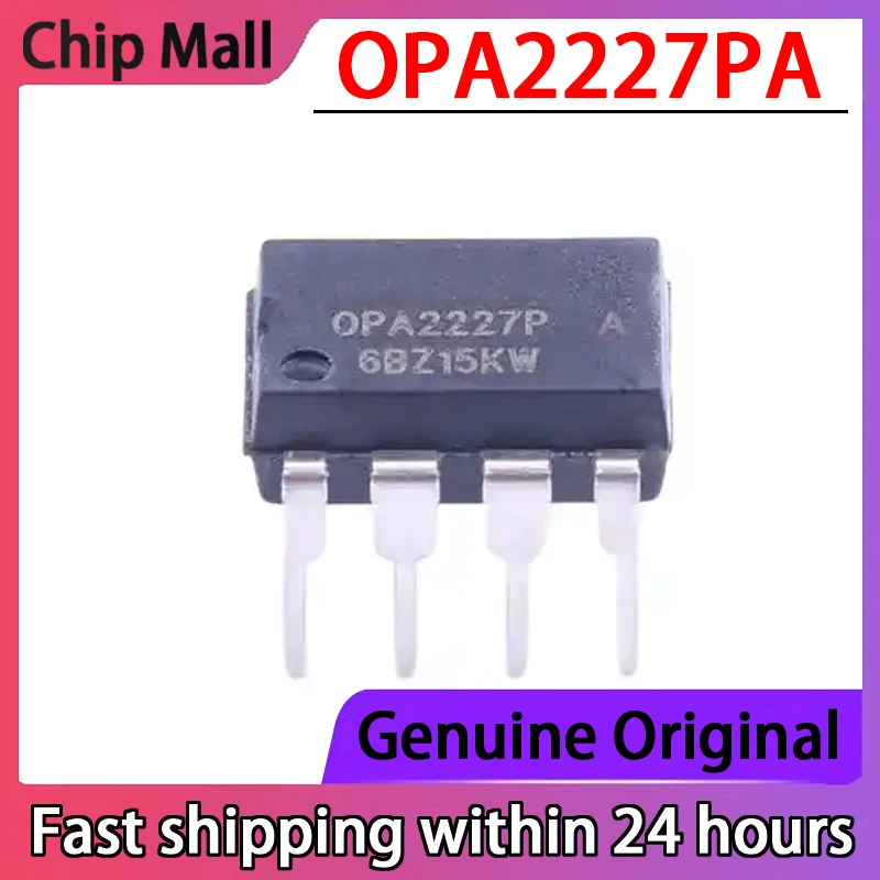 

2PCS New Original OPA2227P OPA2227PA Direct Insertion DIP8 Package Fever Operational Amplifier Chip