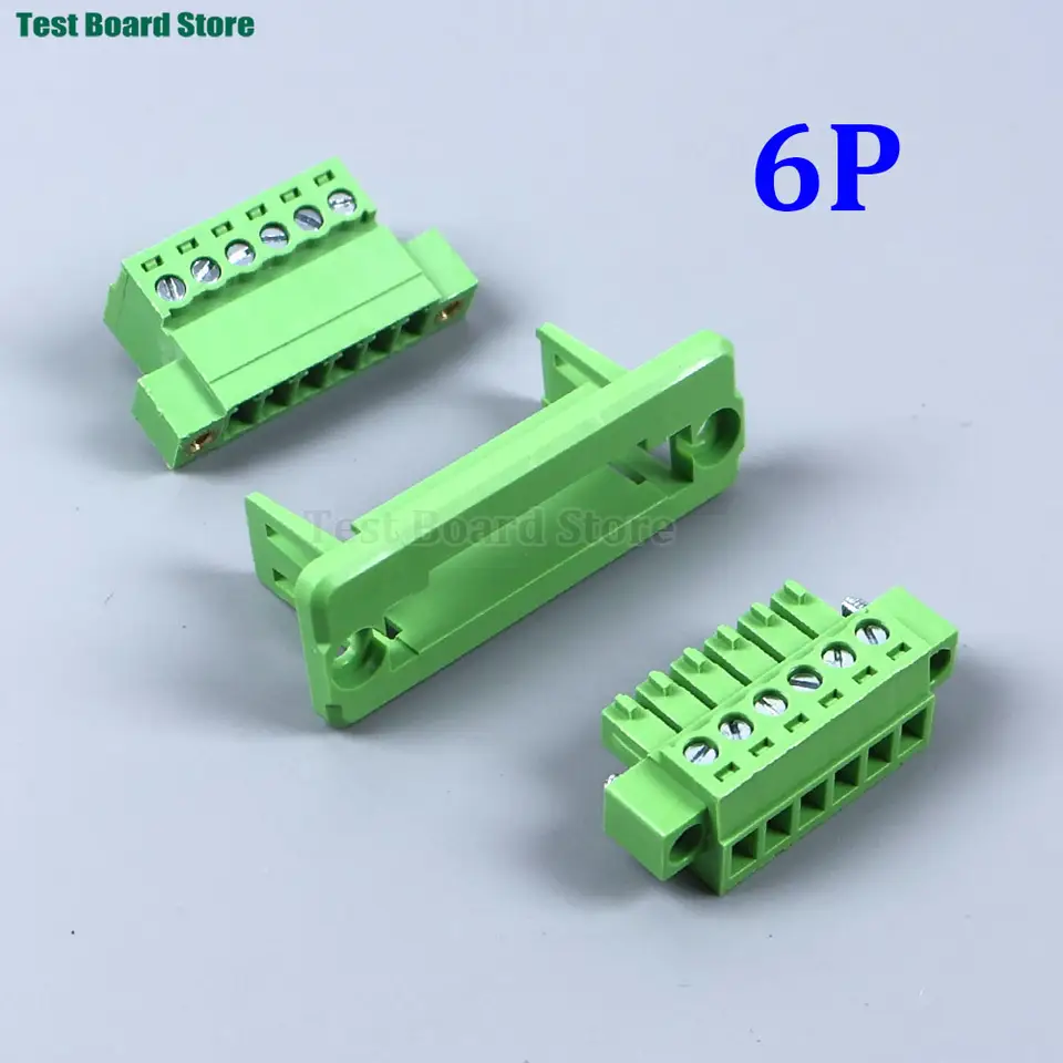 1Set 15EDGWC Pitch 3.81mm 2P/3P/4P/5P/6P/7P/8P/9P/10P/12P/16P/24P Pluggable Terminal Block Connector image 14