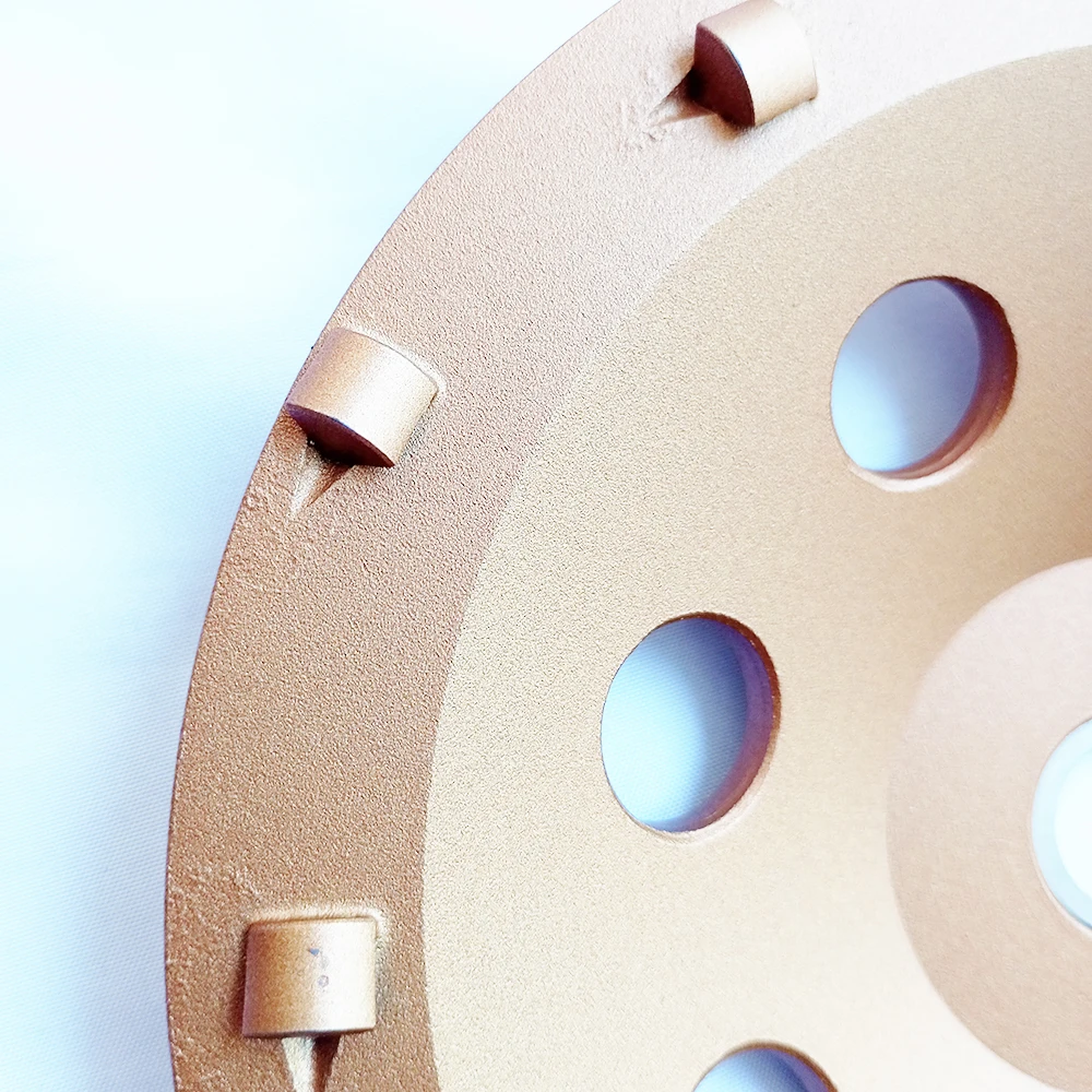 7 inch 180mm PCD Grinding Cup Wheel Polycrystalline Diamond Grinding Wheel Hole 22.23/16mm for Removing Epoxy Coating Glue