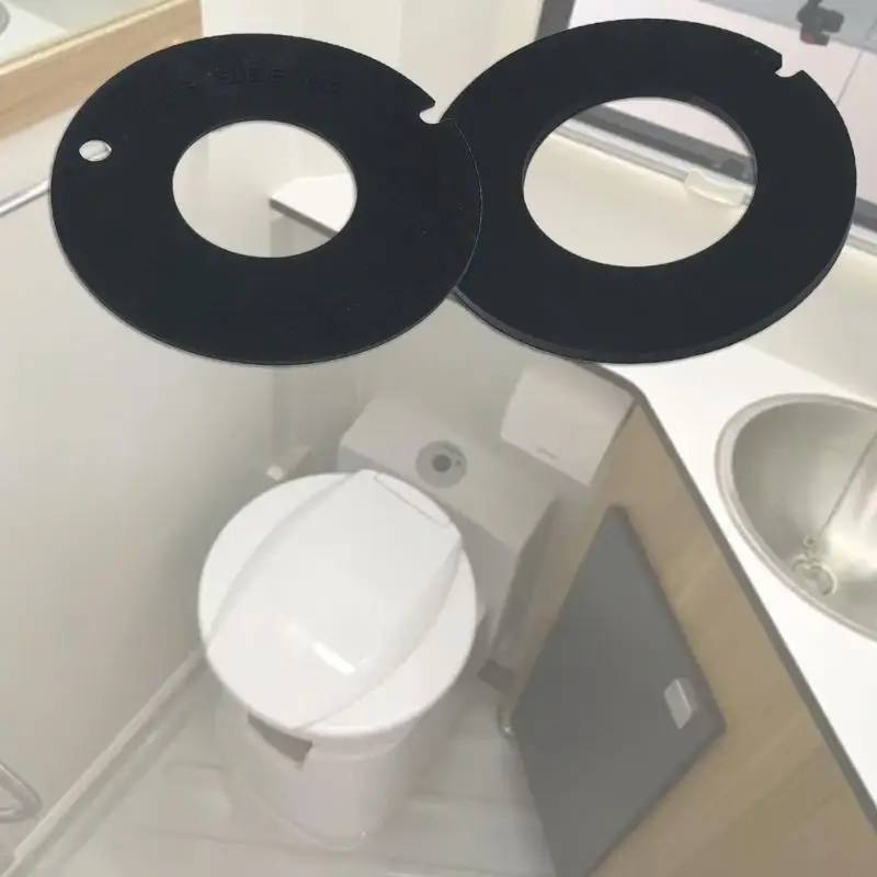 Silicone Seal Replacement Toilet Gasket Toilet Rings Replacement 385311462/385316140 Simple Installation for Toliet 3 95AA