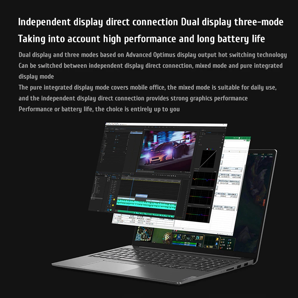 레노버 샤오신 Pro16 노트북 고성능 통합 노트북, R7 6800H RTX 3050Ti R5 6600H Radeon 680M 120Hz 노트북