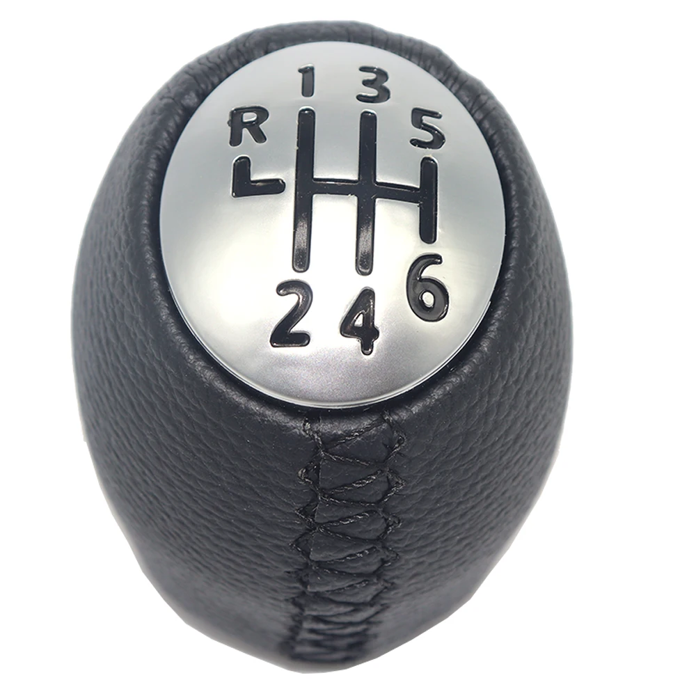 6-Gang-Schaltknauf für Renault Laguna II 2001 2002 2003 2004–2006 2007 2008 Stift Leder PU Handleball Interstar Zubehör – Detail 2