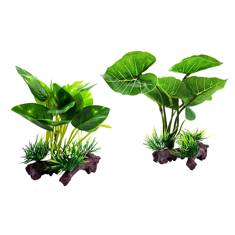 Artificial Underwater Grass Aquarium Fish Tank Simulation Decoration Backgrounds Plants Accessories