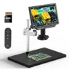 TOMLOV 4K Autofocus Microscope TM4K-AF Max 10.1" HDMI Digital Microscopes 64G with Spin Flex Arm Electronics Soldering Repair 1
