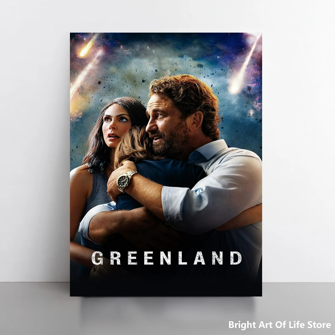 

Greenland (2020) Movie Poster Star Art Cover Photo Canvas Print (Unframed)