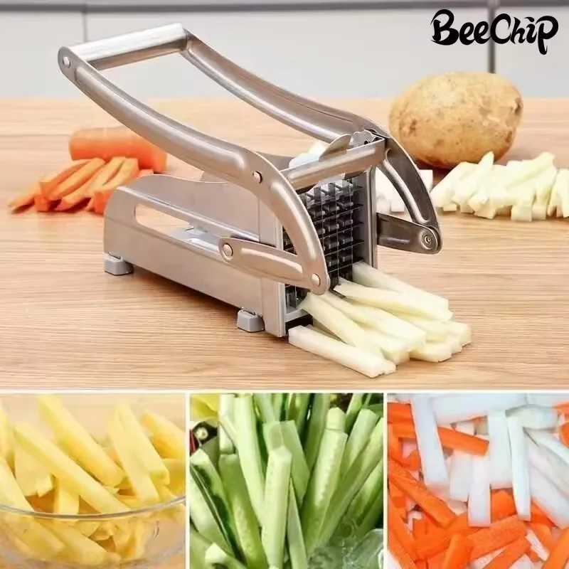 Vegetable Slicer Cutting Potato Machine Multifunction Stainless Steel Manual Tool For Potato Cucumber Fruits Vegetables