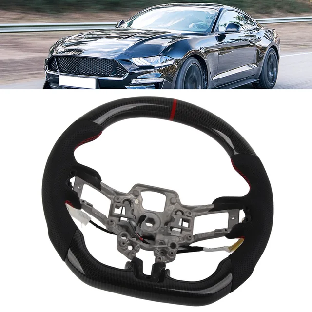 TESFEEL Steering Wheel For Ford Mustang 2018-2022 Full