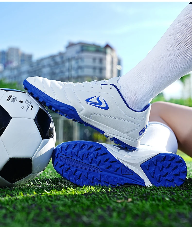 Description Picture 5 of itemNew Soccer Rotary Shoes for Kids Teenagers Boys Long Spikes Sneakers Children Soccer Cleats Football Shoes Zapatos De Futbol