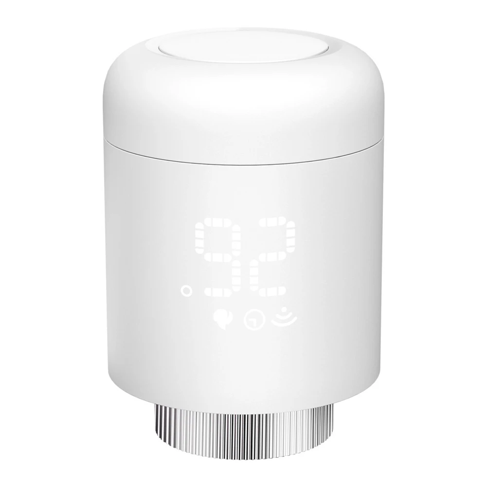 Tuya Zigbee TRV 라디에이터 액추에이터 밸브, 알렉사 구글 홈 온도 컨트롤러, 온도 조절 라디에이터 밸브 작동