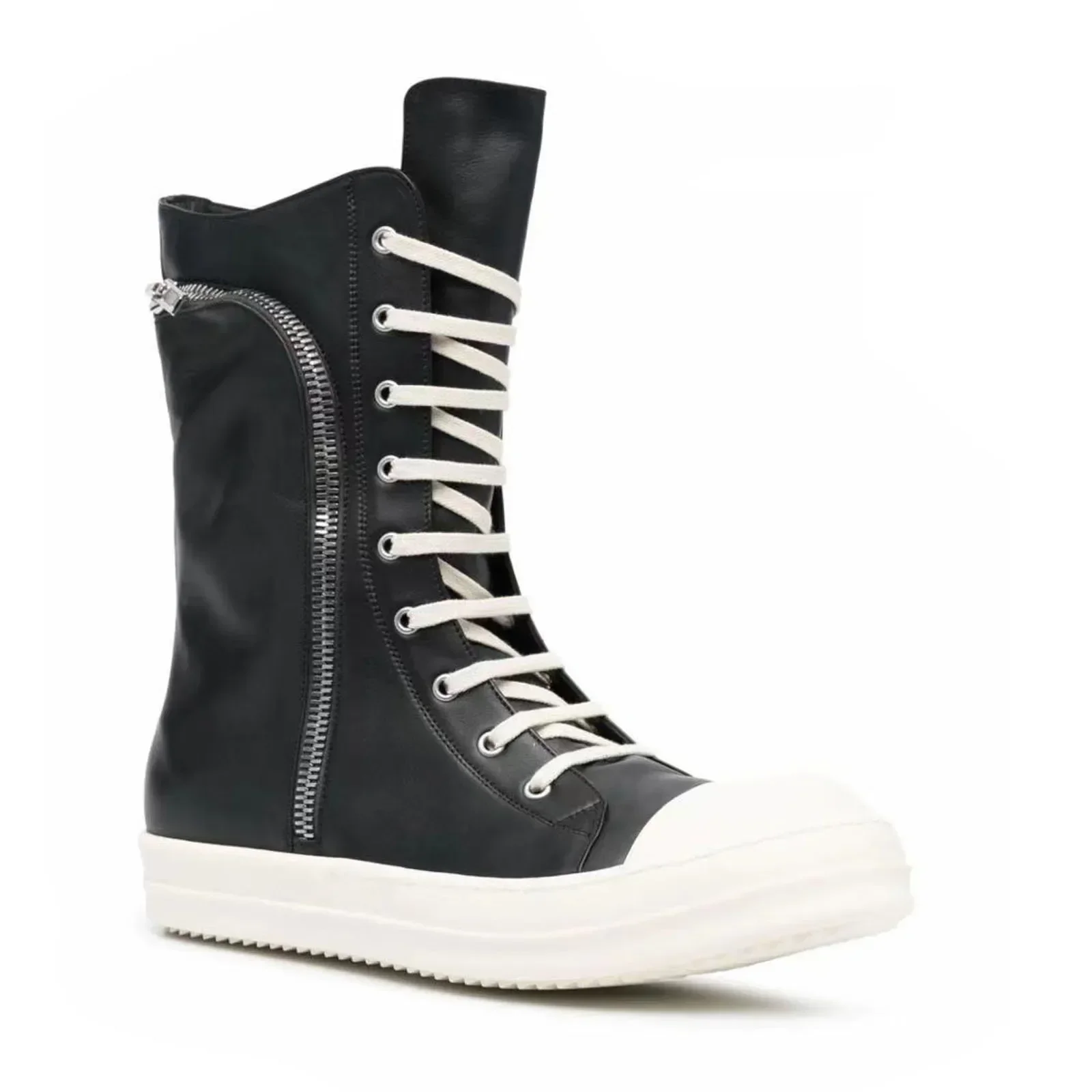 

New Rick Thick-Soled Men's and Women's Leather Boots – Enhancing Your Style and Comfort with High-Quality NaPa Leather
