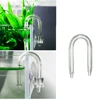 1pc U Shaped Glass Tube Bend for Aquarium Co2 Diffuser CO2 Equipment Fish Tank Water Pump Connector Connection Pipe Pet Supplies 1