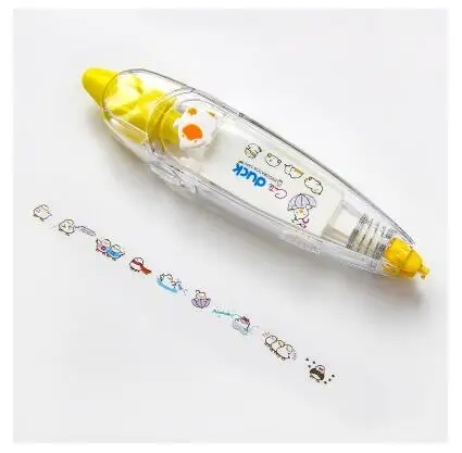 Kawaii Animal-Themed Decorative Correction Tape for Journals and Art Projects