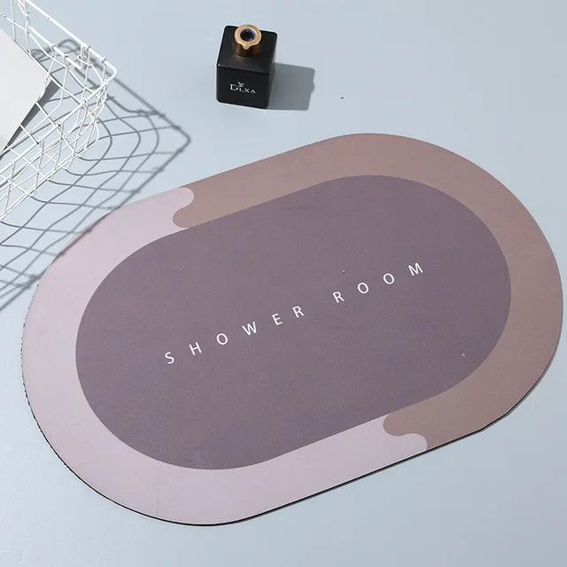 안전하고 편안한 욕실을 위한 초흡수성 샤워 목욕 매트