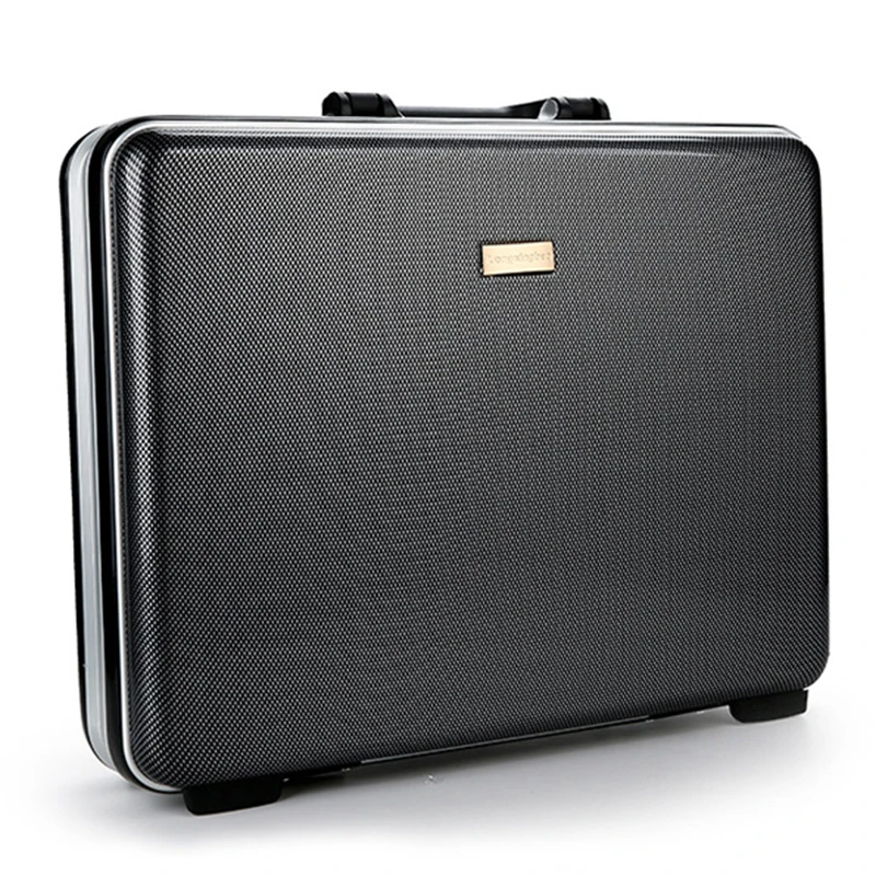ABS Portable Code Box Business Aluminum Alloy Briefcase Tools and Instruments Case Pack Information Toolox Travel Boarding Bag 2