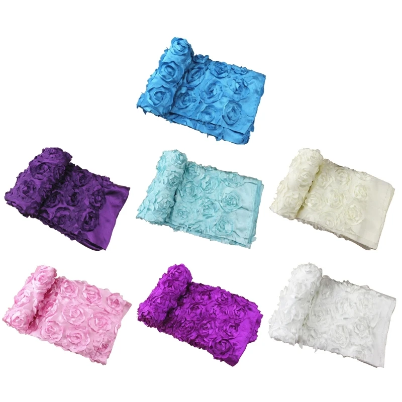 

Newborn Boys Girl Photography Props Infant Baby Photos Shoot Blanket Rose Flower Blanket DIY Newborn Photo Shoot Props